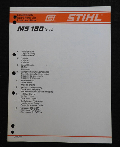 Echtes stihl 180 - echtes,