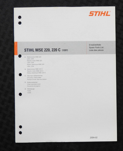 Original stihl mse - stihl, c