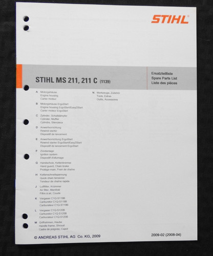 Stihl 211 211c original - ms,
