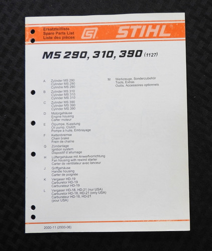 Original stihl 290 310 390 - stihl,