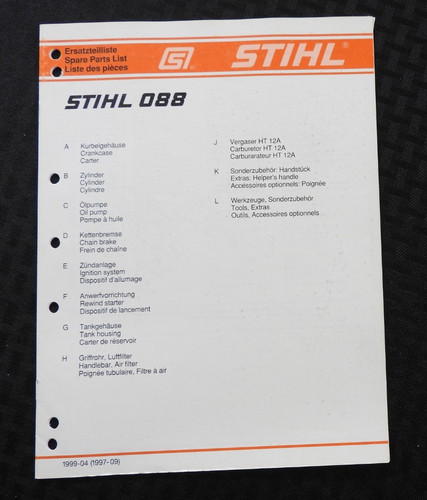 Original stihl 088 1124 - original,