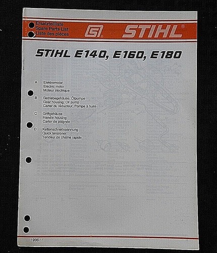Original stihl e140 e160 e180 - stihl,