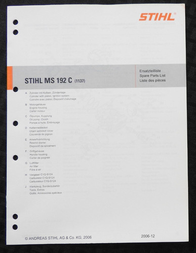 Original stihl ms192c 192 - original,