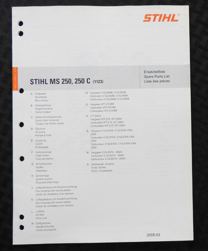 Original stihl ms250 - ms, 250