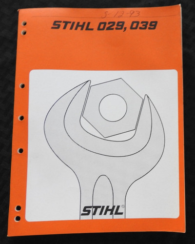 Original stihl modell - modell, 039