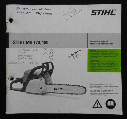 Original stihl 170 - stihl, ms